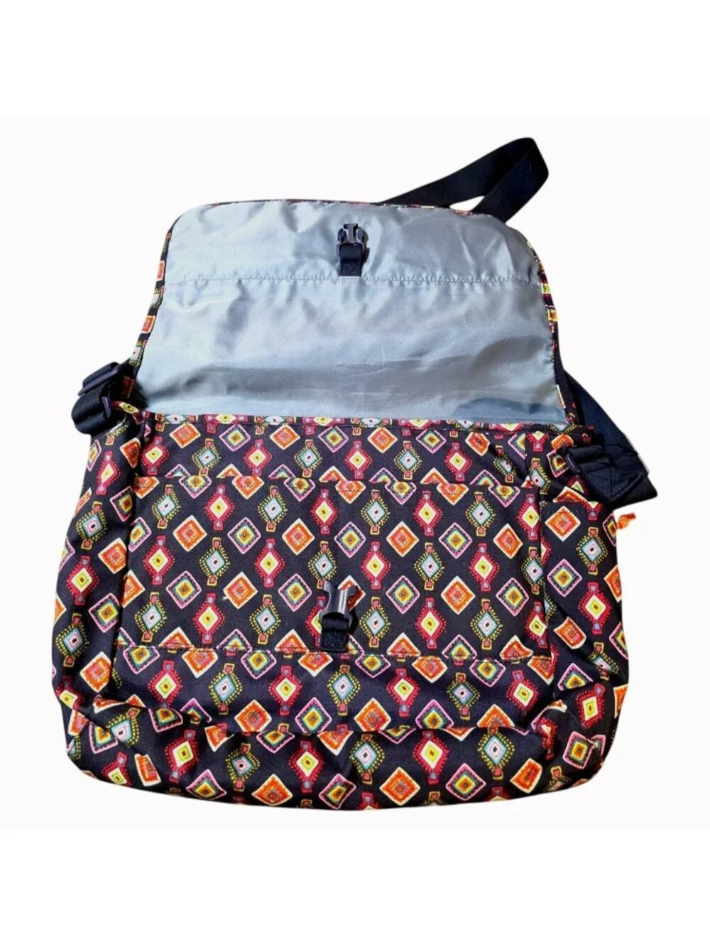 NWT Vera Bradley Lighten Up Laptop Messenger Bag Mini Medallions Crossbody